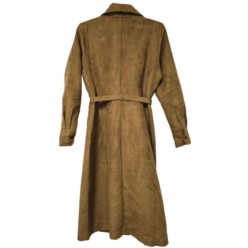 NWT Banana Republic Vegan Suede Knee Length Dress Size 6 - Picture 7 of 10